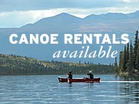 canoe rentals available